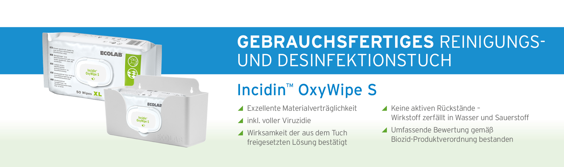 Incidin Oxy Wipe S
